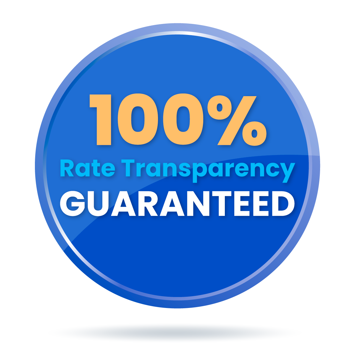 100% rate transparency guaranteed with Jackrabbit Pay
